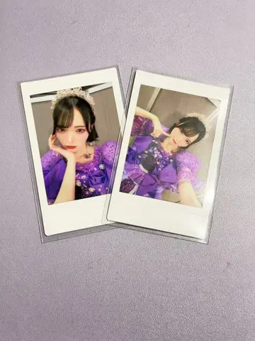 CUTIE STREET 마나베 나기사 프린트 폴라로이드