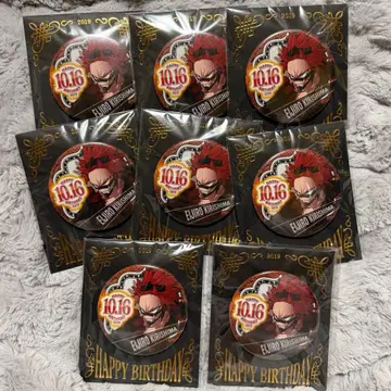 나의 히어로 아카데미아 벌스데이 캔뱃지 2019 키리시마 에이지로