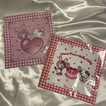 메조피아노 x 헬로키티 손수건 2개 세트