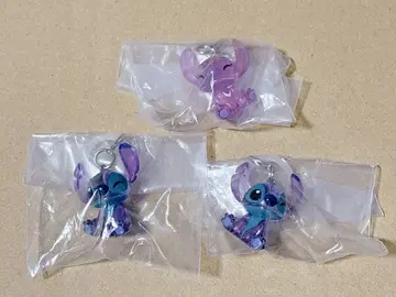 디즈니 메지루시 액세서리 스티치 엔젤 3개 묶음 판매