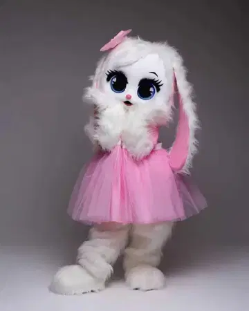 토끼 인형옷 봉제 인형 코스프레 이벤트