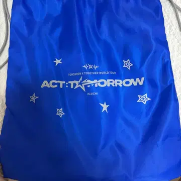TXT ACT:TOMORROW 업그레이드 특전 아이치 냅색