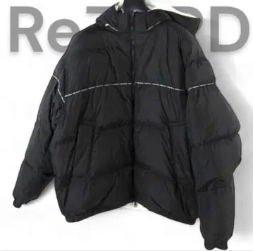 완판템 정가 4.9만 ReZARD 리자드 리버서블 다운 자켓 S