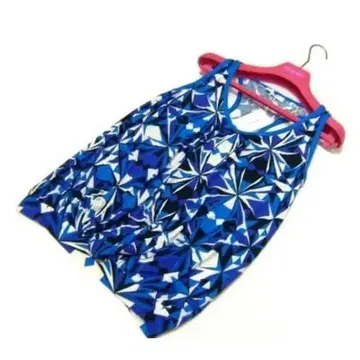 에밀리오 푸치 슬리브리스 블루 계열 새상품/L110