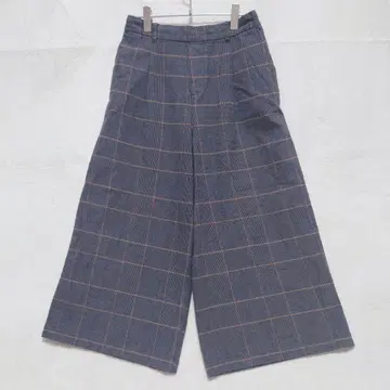스튜디오 클립 체크 무늬 와이드 팬츠 ( L ) 그레이 계열