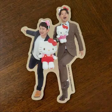 담비라무초 헬로키티 다이컷 스티커