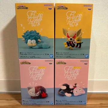 히로아카 데쿠십 바쿠독 숏캣 오챠네코 피규어 세트