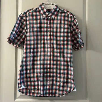 BOSS 남성용 체크 셔츠 사이즈 S