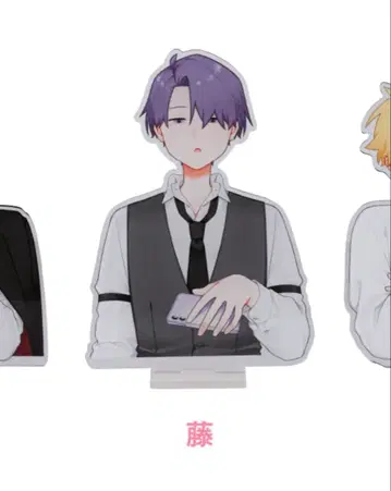 미팅에 갔는데 여자가 없었던 이야기 콜라보 카페 후지 아크릴 스탠드 굿즈