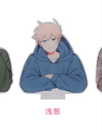 미팅에 갔는데 여자가 없었던 이야기 아크릴 스탠드 아사기 콜라보 카페