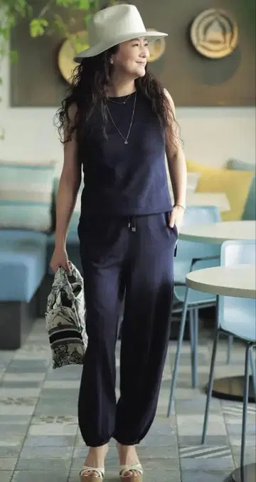 새상품! wako's room Calmere 에어리 코튼 올인원