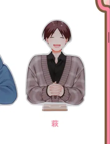 미팅에 갔더니 여자가 없었던 이야기 아크릴 스탠드 하기 콜라보 카페