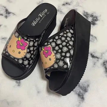 [중고] 일광화상 키티 통굽 샌들 L