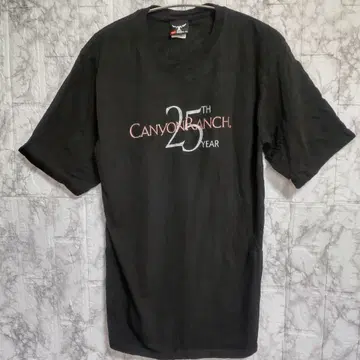 00s 헤인즈 비피 T셔츠 캐니언 랜치 기업 상품 멕시코제