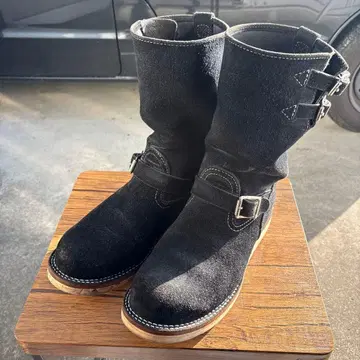used 웨스코 보스 스웨이드 엔지니어 부츠 29cm 블랙