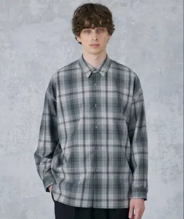 퍼블릭 도쿄 체크 오버 셔츠 3