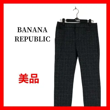 바나나리퍼블릭 글렌체크 팬츠 M 슬랙스 깔끔함 B2025