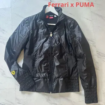 Ferrari x PUMA 블랙 자켓 윈드 브레이커 블랙 XS