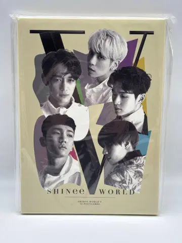 SHINee WORLD V 포토 카드 세트 15장 미개봉