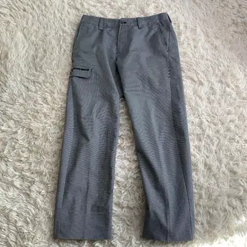 새상품급 르꼬끄 골프 팬츠 남성용 79 그레이 체크