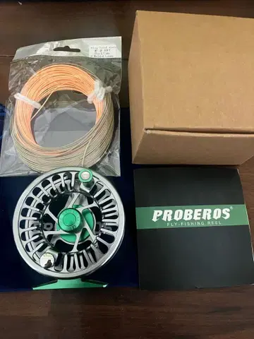 플라이 릴과 라인 WF4F 90f 싱글 핸드 스페이용 오버헤드에도