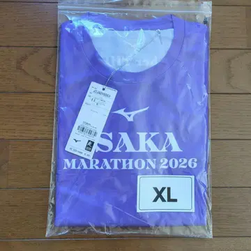 Mizuno OSAKA MARATHON 2026 티셔츠 XL