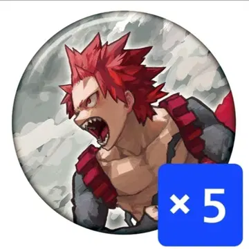 나의 히어로 아카데미아 컬렉션 캔뱃지 원화전 키리시마 에이지로 히로아카