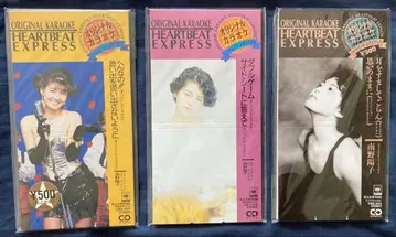 미나미노 요코 CD 싱글 가라오케 버전 3장 세트 새상품급