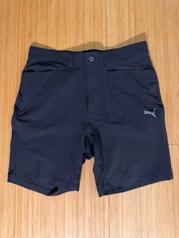 Puma 블랙 숏 스트레치 팬츠 M 78cm