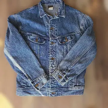 Lee XL 데님 자켓 케미컬 220