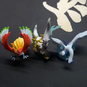 포켓몬 예약 특전 피규어 호우오 루기아 아르세우스 세트