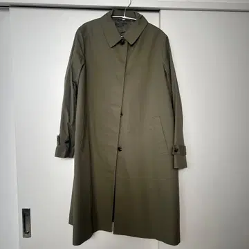 올리브색 XL 트렌치코트