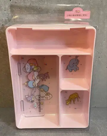 리틀트윈스타 뚜껑 있는 트레이 생활 잡화 언제까지나 산리오 키키라라