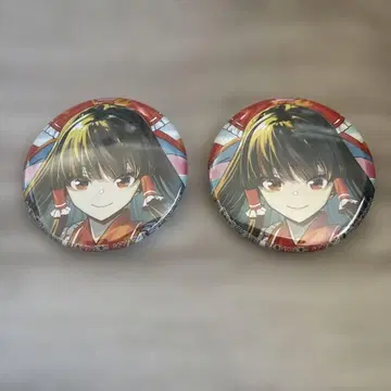 동방Project 동방탄막카구라 캔뱃지 하쿠레이 레이무 2개