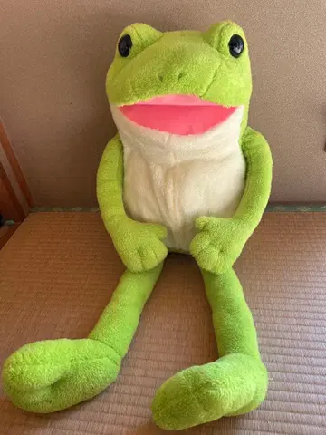 개구리 봉제 인형