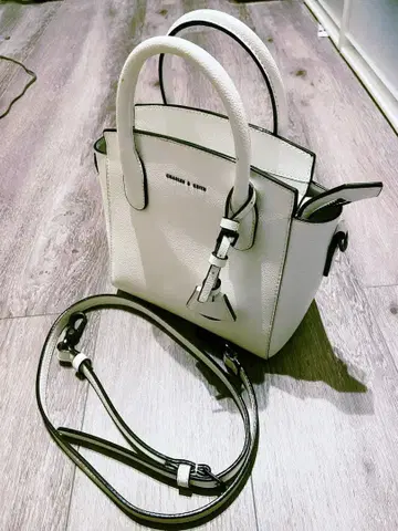 찰스앤키스 클래식 더블 탑 핸들 백