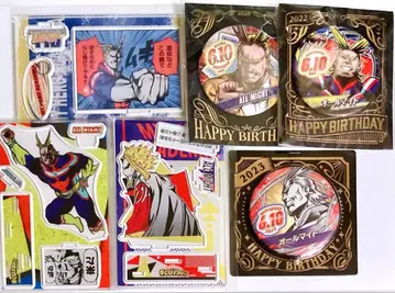 히로아카 명장면 디오라마 피규어 생일 캔뱃지 올마이트