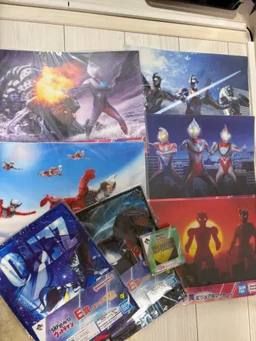 제일복권 SHFiguarts 울트라맨 세트 타월 비주얼 시트