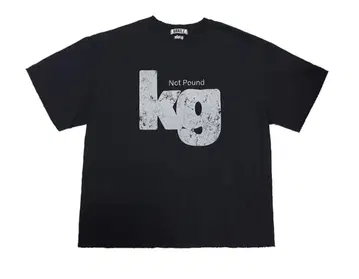 GRAILZ x KOIN SEOUL] KG T-SHIRTS [BLACK]
