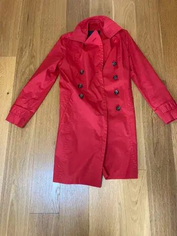 UNTITLED 빨간색 스프링 코트