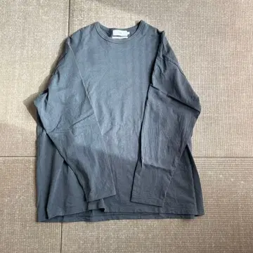 Graphpaper 긴팔 티셔츠 사이즈 2 아이스 그레이