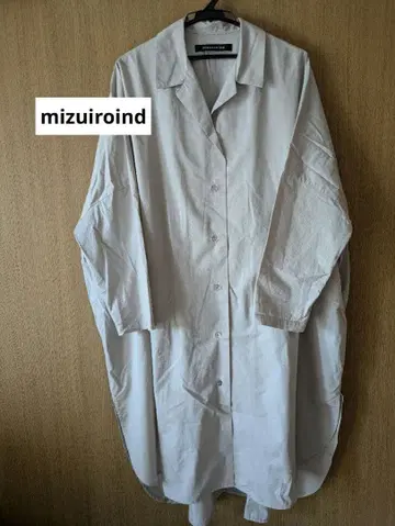 mizuiro ind 주말 한정판 셔츠 원피스