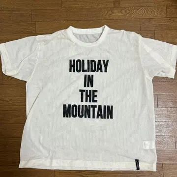 마운틴 리서치 메쉬 T HOLIDAY IN THE MOUNTAIN
