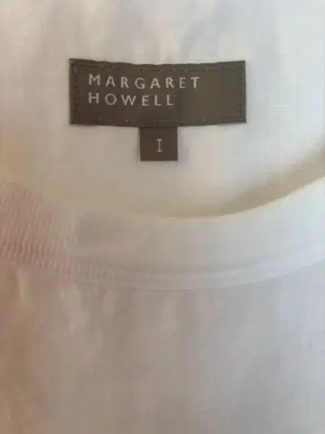 MARGARET HOWELL 린넨 T셔츠