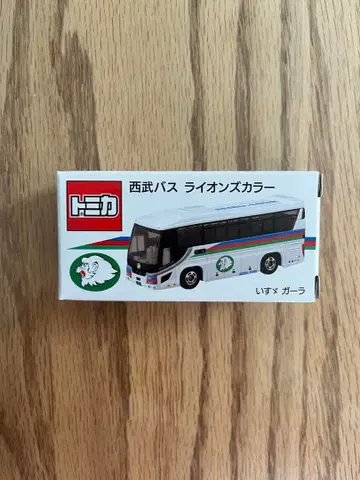 [한정판 토미카] 세이부 버스 라이온즈 컬러 이스즈 가라