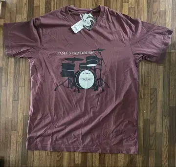 [미사용품] TAMA x 드럼 UNIQLO 콜라보 티셔츠