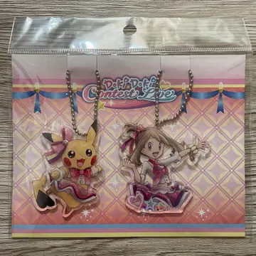 포켓몬 하루카 아이돌 피카츄 아크릴 키링 세트