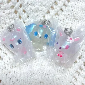 쥬얼펫 메지루시 액세서리 키라키라 오로라 가챠 3개 세트