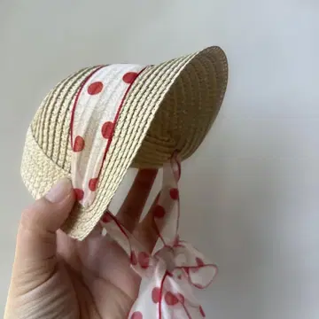 브라이스 아이시 인형용 레이스 스트로우 햇