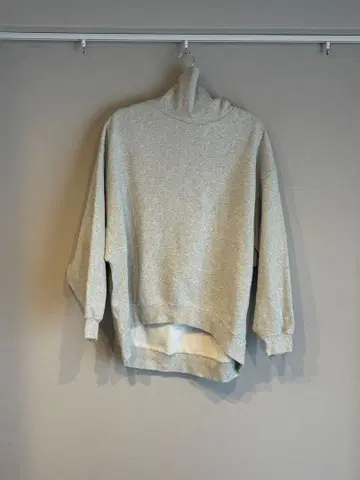 FREAK'S STORE 그레이 하이넥 후드티